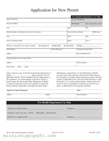 Download Mississippi 297 E Form